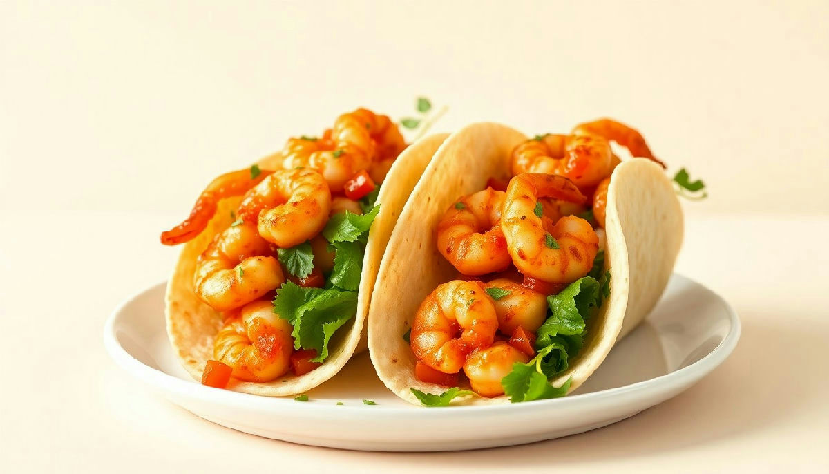 Spicy Shrimp Tacos