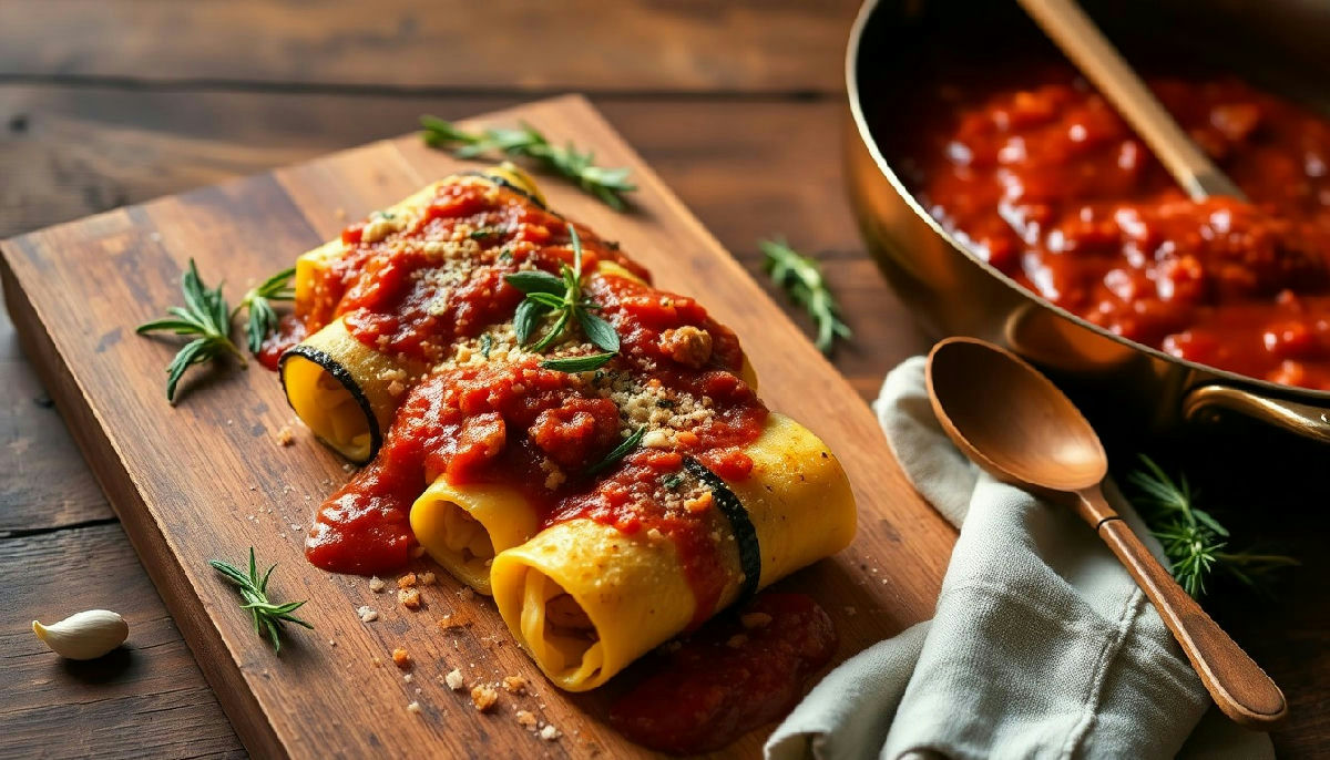Roasted Vegetable Cannelloni