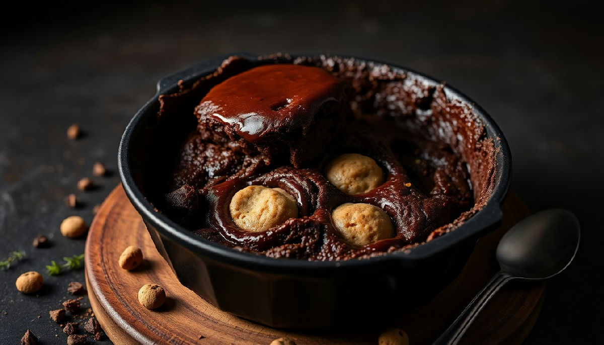 Fudgy Brownie Cookie Dough Explosion